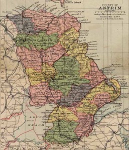Map of Co Antrim 2