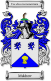 Muldrew Coat of Arms-thestewartsinireland.ie