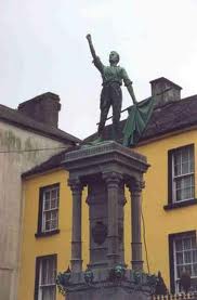 Rebellion 1798 statue in new ross-thestewartsinireland.ie