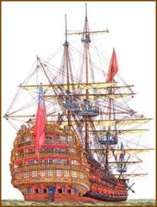 famine ship HMS Victor 1744-thestewartsinireland.ie